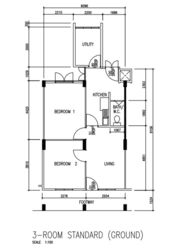 Blk 28 Jalan Klinik (Bukit Merah), HDB 3 Rooms #522804031